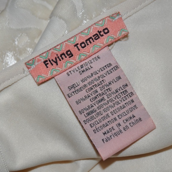 FLYING TOMATO Cottagecore Babydoll Dress sz S - Picture 7 of 8